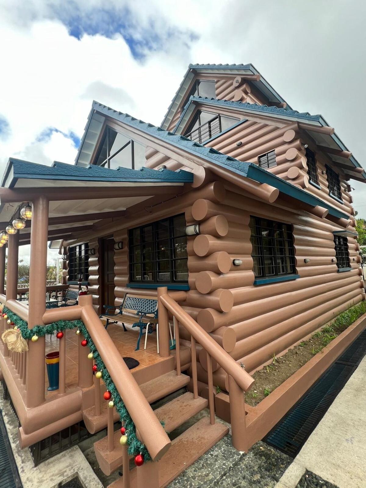 Вилла Tagaytay Log Cabin Тагайтай Экстерьер фото